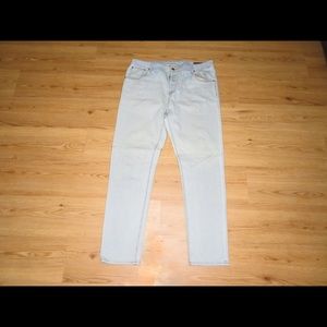 34 x 34 slim fit light blue ASOS jeans